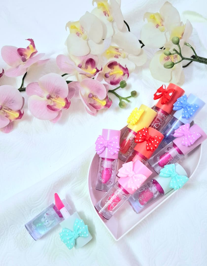 لیپ گلاس فانتزی پاپیونی