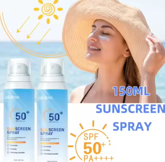 اسپری ضد آفتاب و  سفید کننده SPF50 بیسوتانگ