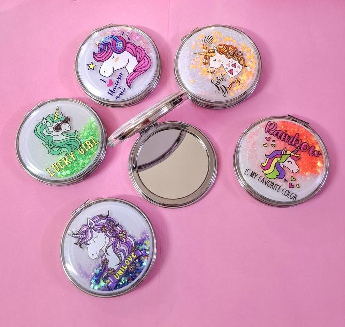 آینه جیبی دوطرفه اکلیلی