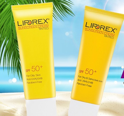 کرم ضد آفتاب رنگی پوست خشک و حساس لیپورکس (Liporex) حجم 40mL