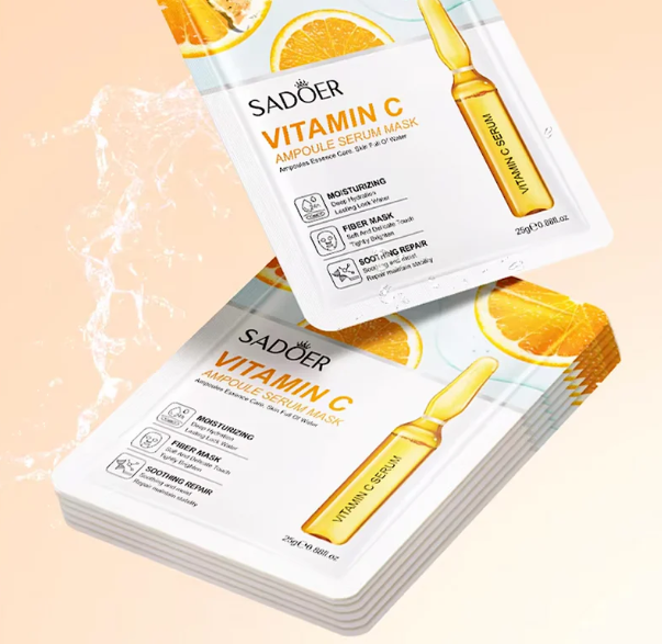 ماسک ورقه ای صورت ویتامین سی سادور