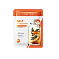 ماسک صورت ورقه ای آبرسان و ترمیم کننده پاپایا و AHA سادور وزن 25 گرم