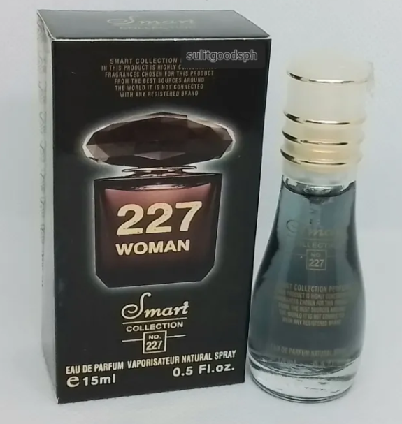 عطر 15 میل اسمارت کالکشن 227 ورساچه کریستال نویر