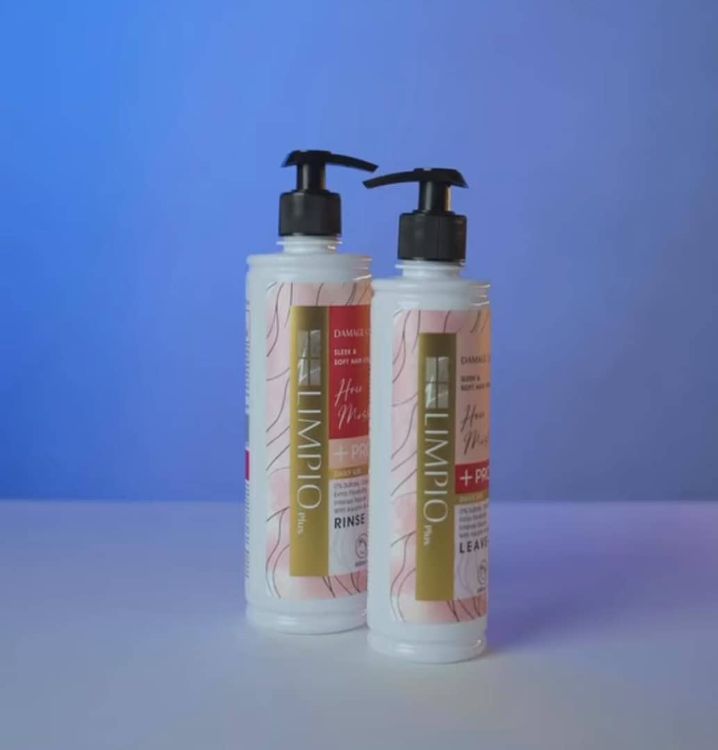 ماسک مو ترمیم کننده لیمپیو حاوی روغن آرگان مناسب انواع مو حجم 350 میلی لیتر(بدون آبکشی)